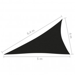 Acquista Parasole a Vela Oxford Triangolare 4x5x6,4 m Nero con riferimento GHV-135789 della ditta GARDENHOME