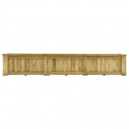 Acquista Fioriera Rialzata 291x50x50 cm in Legno di Pino Impregnato con riferimento GHV-49096 della ditta GARDENHOME