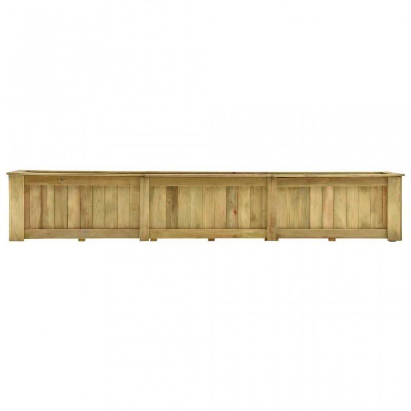 Acquista Fioriera Rialzata 291x50x50 cm in Legno di Pino Impregnato con riferimento GHV-49096 della ditta GARDENHOME