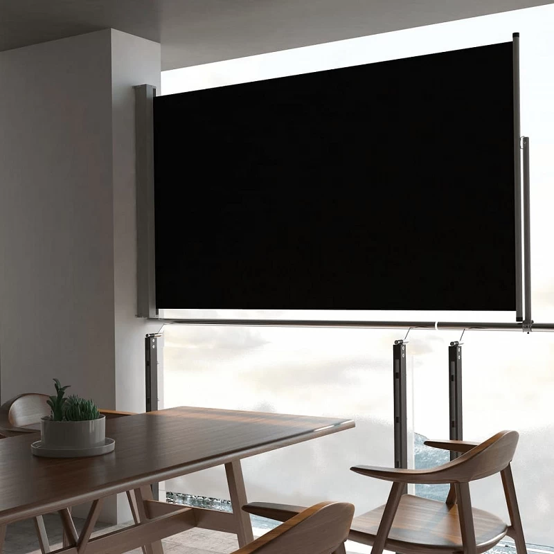 Acquista Tenda da Sole Laterale Retrattile 140 x 300 cm Nera con riferimento GHV-45190 della ditta GARDENHOME