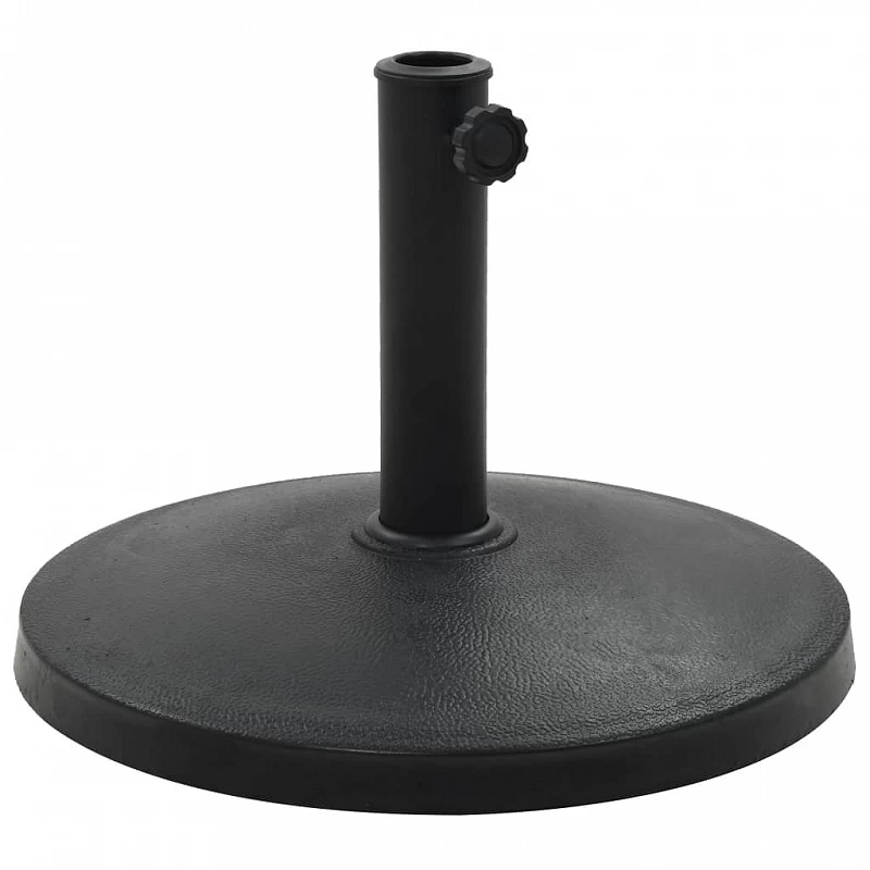 Acquista Base per Parasole Rotonda in Poliresina 10 kg Nera con riferimento GHV-45196 della ditta GARDENHOME
