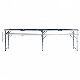 Acquista Tavolo da Beer Pong Pieghevole 240 cm Nero con riferimento GHV-48188 della ditta GARDENHOME
