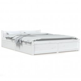 Acquista Giroletto con Cassetti Bianco 140x190 cm con riferimento GHV-3103550 della ditta GARDENHOME