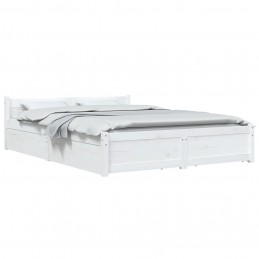 Acquista Giroletto con Cassetti Bianco 140x190 cm con riferimento GHV-3103550 della ditta GARDENHOME