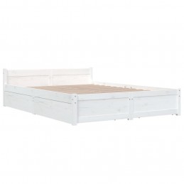 Acquista Giroletto con Cassetti Bianco 140x190 cm con riferimento GHV-3103550 della ditta GARDENHOME