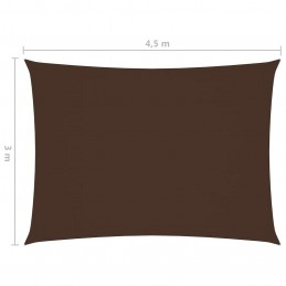 Acquista Parasole a Vela Oxford Rettangolare 3x4,5 m Marrone con riferimento GHV-135816 della ditta GARDENHOME