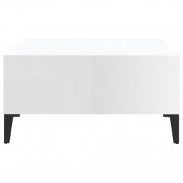 Acquista Tavolino da Salotto Bianco Lucido 60x60x30 cm in Truciolato con riferimento GHV-805992 della ditta GARDENHOME