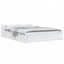 Acquista Giroletto con Cassetti Bianco 140x200 cm con riferimento GHV-3103560 della ditta GARDENHOME