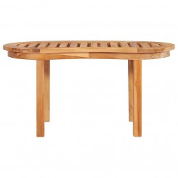 Acquista Tavolino da Caffè 90x50x45 cm in Legno Massello di Teak con riferimento GHV-48027 della ditta GARDENHOME