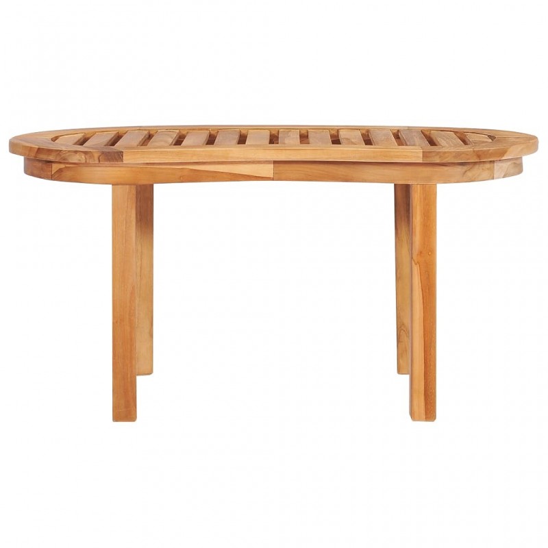 Acquista Tavolino da Caffè 90x50x45 cm in Legno Massello di Teak con riferimento GHV-48027 della ditta GARDENHOME