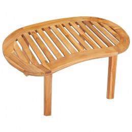 Acquista Tavolino da Caffè 90x50x45 cm in Legno Massello di Teak con riferimento GHV-48027 della ditta GARDENHOME
