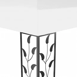 Acquista Gazebo con Tetto Doppio 3x4 m Bianco con riferimento GHV-48030 della ditta GARDENHOME