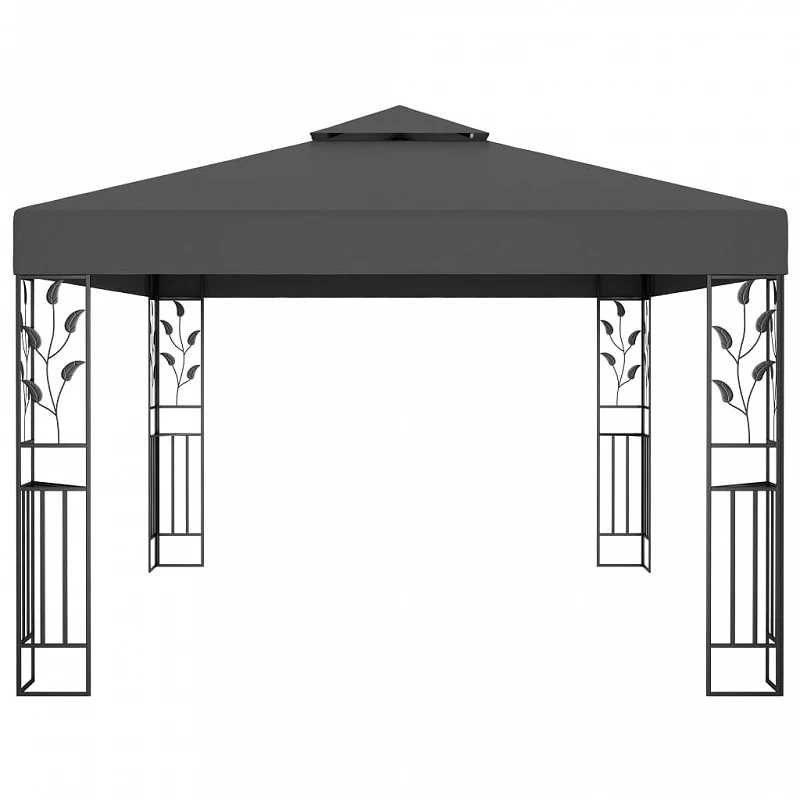 Acquista Gazebo con Tetto Doppio 3x4 m Antracite con riferimento GHV-48031 della ditta GARDENHOME