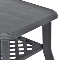 Acquista Tavolino da Caffè Antracite 90x60x46 cm in Plastica con riferimento GHV-48795 della ditta GARDENHOME