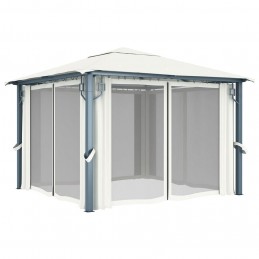 Acquista Gazebo con Tenda 300 x 300 cm Crema Alluminio con riferimento GHV-48042 della ditta GARDENHOME