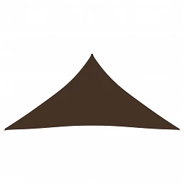 Acquista Parasole a Vela Oxford Triangolare 5x6x6 m Marrone con riferimento GHV-135841 della ditta GARDENHOME