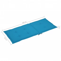 Acquista Sedie da Giardino Pieghevoli con Cuscini 8 pz Massello Acacia con riferimento GHV-3075058 della ditta GARDENHOME