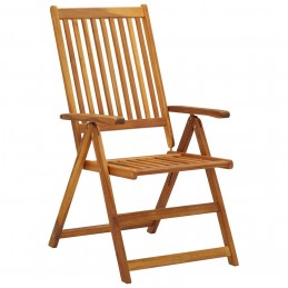 Acquista Sedie da Giardino Pieghevoli con Cuscini 8 pz Massello Acacia con riferimento GHV-3075064 della ditta GARDENHOME