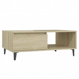 Acquista Tavolino da Salotto Rovere Sonoma 90x60x35 cm in Truciolato con riferimento GHV-806007 della ditta GARDENHOME