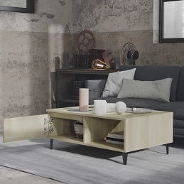 Acquista Tavolino da Salotto Rovere Sonoma 90x60x35 cm in Truciolato con riferimento GHV-806007 della ditta GARDENHOME