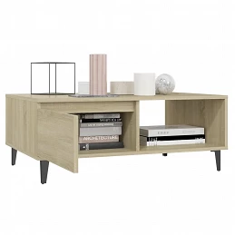 Acquista Tavolino da Salotto Rovere Sonoma 90x60x35 cm in Truciolato con riferimento GHV-806007 della ditta GARDENHOME