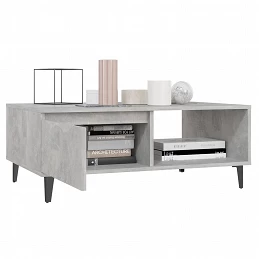 Acquista Tavolino da Salotto Grigio Cemento 90x60x35 cm in Truciolato con riferimento GHV-806008 della ditta GARDENHOME