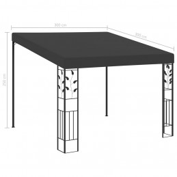 Acquista Gazebo a Parete 3x3x2,5 m Antracite con riferimento GHV-48000 della ditta GARDENHOME