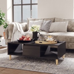Acquista Tavolino da Salotto Grigio Lucido 103,5x60x35 cm in Truciolato con riferimento GHV-806021 della ditta GARDENHOME