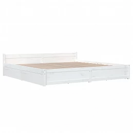 Acquista Giroletto con Cassetti Bianco 180x200 cm 6FT Super King con riferimento GHV-3103575 della ditta GARDENHOME