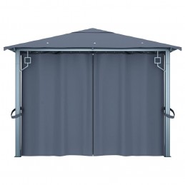 Acquista Gazebo con Tenda 400 x 300 cm Antracite Alluminio con riferimento GHV-48045 della ditta GARDENHOME