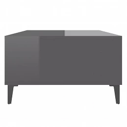 Acquista Tavolino da Salotto Grigio Lucido 103,5x60x35 cm in Truciolato con riferimento GHV-806030 della ditta GARDENHOME