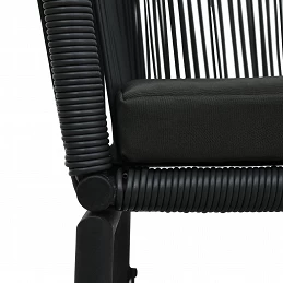 Acquista Sedie da Giardino 2 pz Nere in Rattan PE con riferimento GHV-48135 della ditta GARDENHOME