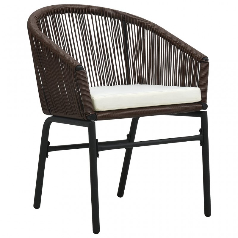 Acquista Sedie da Giardino 2 pz Marroni in Rattan PE con riferimento GHV-48136 della ditta GARDENHOME