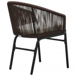 Acquista Sedie da Giardino 2 pz Marroni in Rattan PE con riferimento GHV-48136 della ditta GARDENHOME