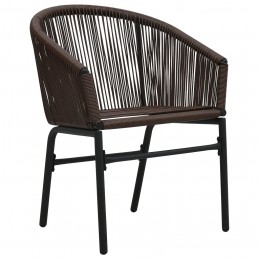 Acquista Sedie da Giardino 2 pz Marroni in Rattan PE con riferimento GHV-48136 della ditta GARDENHOME