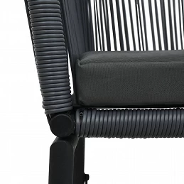 Acquista Sedie da Giardino 2 pz Antracite in Rattan PE con riferimento GHV-48137 della ditta GARDENHOME