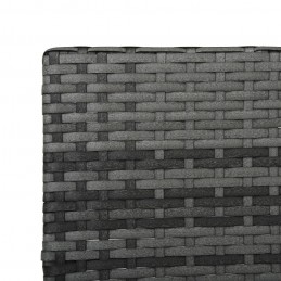 Acquista Lettino Prendisole con Cuscino in Polyrattan Grigio con riferimento GHV-48147 della ditta GARDENHOME