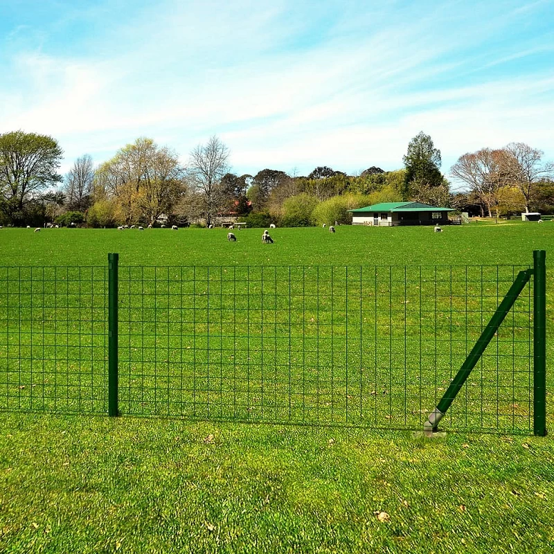 Acquista Recinzione Europea in Acciaio 10 x 1,5 m Verde con riferimento GHV-140559 della ditta GARDENHOME