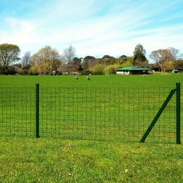 Acquista Recinzione Europea in Acciaio 25 x 0,8 m Verde con riferimento GHV-140568 della ditta GARDENHOME