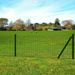 Acquista Recinzione Europea in Acciaio 25 x 1,5 m Verde con riferimento GHV-140571 della ditta GARDENHOME