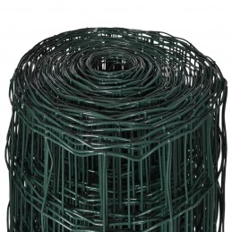 Acquista Recinzione Europea in Acciaio 10 x 1,5 m Verde con riferimento GHV-140575 della ditta GARDENHOME