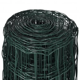 Acquista Recinzione Europea in Acciaio 25 x 0,8 m Verde con riferimento GHV-140578 della ditta GARDENHOME