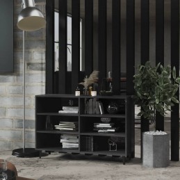 Acquista Credenza Grigio Lucido 103,5x35x70 cm in Truciolato con riferimento GHV-806048 della ditta GARDENHOME