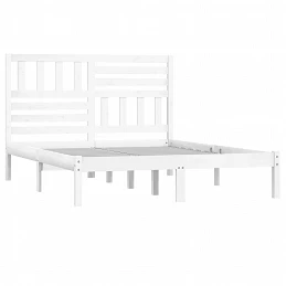 Acquista Giroletto Bianco in Legno Massello di Pino 140x190 cm con riferimento GHV-3101004 della ditta GARDENHOME