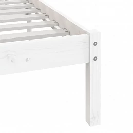 Acquista Giroletto Bianco in Legno Massello di Pino 140x190 cm con riferimento GHV-3101004 della ditta GARDENHOME