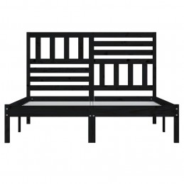 Acquista Giroletto Nero in Legno Massello di Pino 140x200 cm con riferimento GHV-3101007 della ditta GARDENHOME