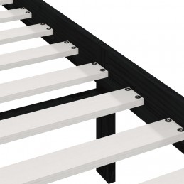 Acquista Giroletto Nero in Legno Massello di Pino 140x200 cm con riferimento GHV-3101007 della ditta GARDENHOME
