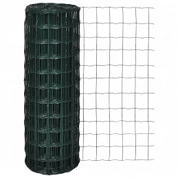 Acquista Recinzione Europea in Acciaio 25 x 1,2 m Verde con riferimento GHV-140592 della ditta GARDENHOME