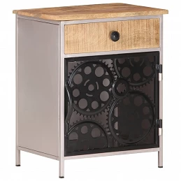 Acquista Comodino 40x30x50 cm in Legno di Mango Grezzo con riferimento GHV-323738 della ditta GARDENHOME
