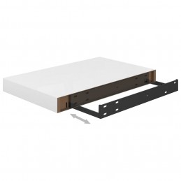 Acquista Scaffale a Parete Bianco Lucido 40x23x3,8 cm in MDF con riferimento GHV-323742 della ditta GARDENHOME